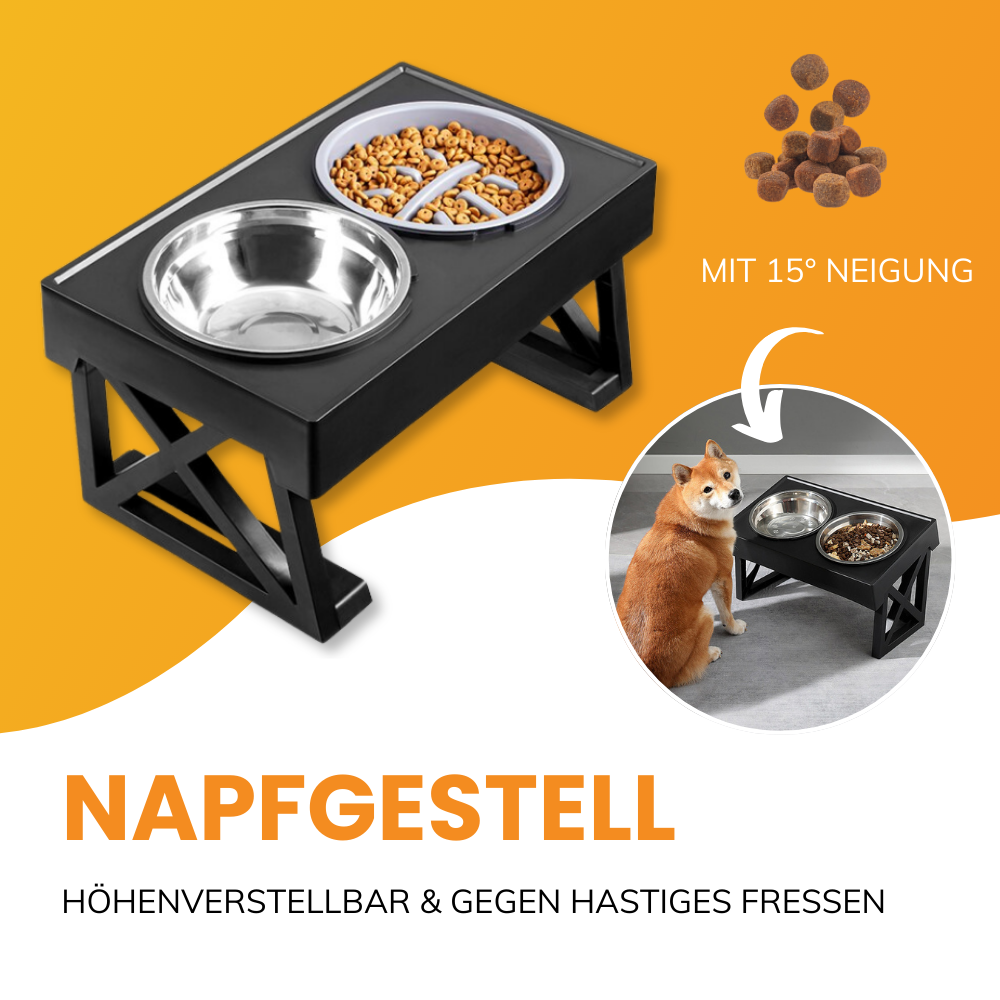 Ergonomisches Futternapfgestell – Für gesünderes Fressverhalten