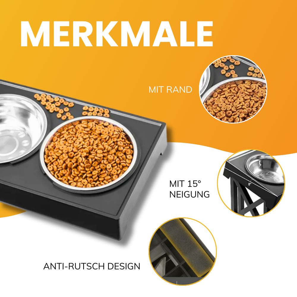 Ergonomisches Futternapfgestell – Für gesünderes Fressverhalten