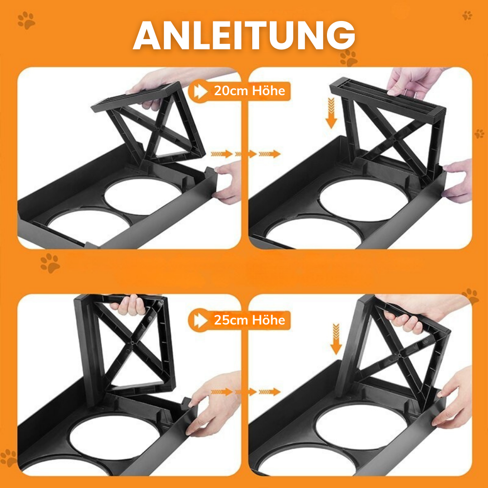 Ergonomisches Futternapfgestell – Für gesünderes Fressverhalten