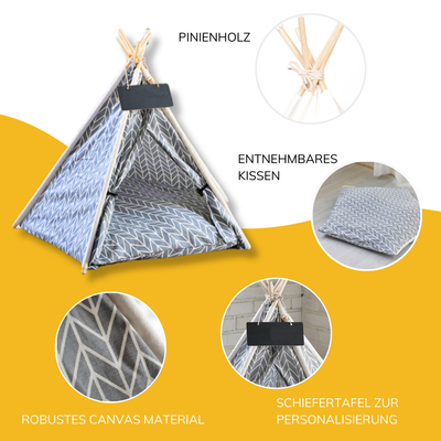 Haustier-Tipi – Der stilvolle Rückzugsort für deinen Liebling!