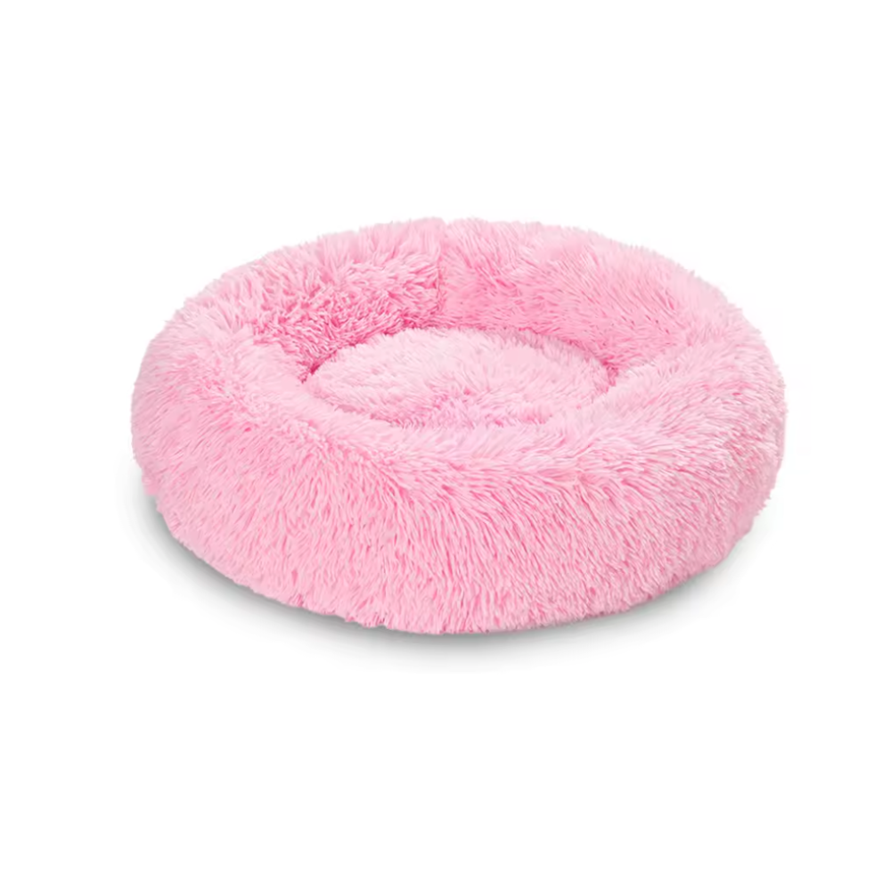 Rundes Haustierbett mit Rand – pure Entspannung für deinen Liebling!