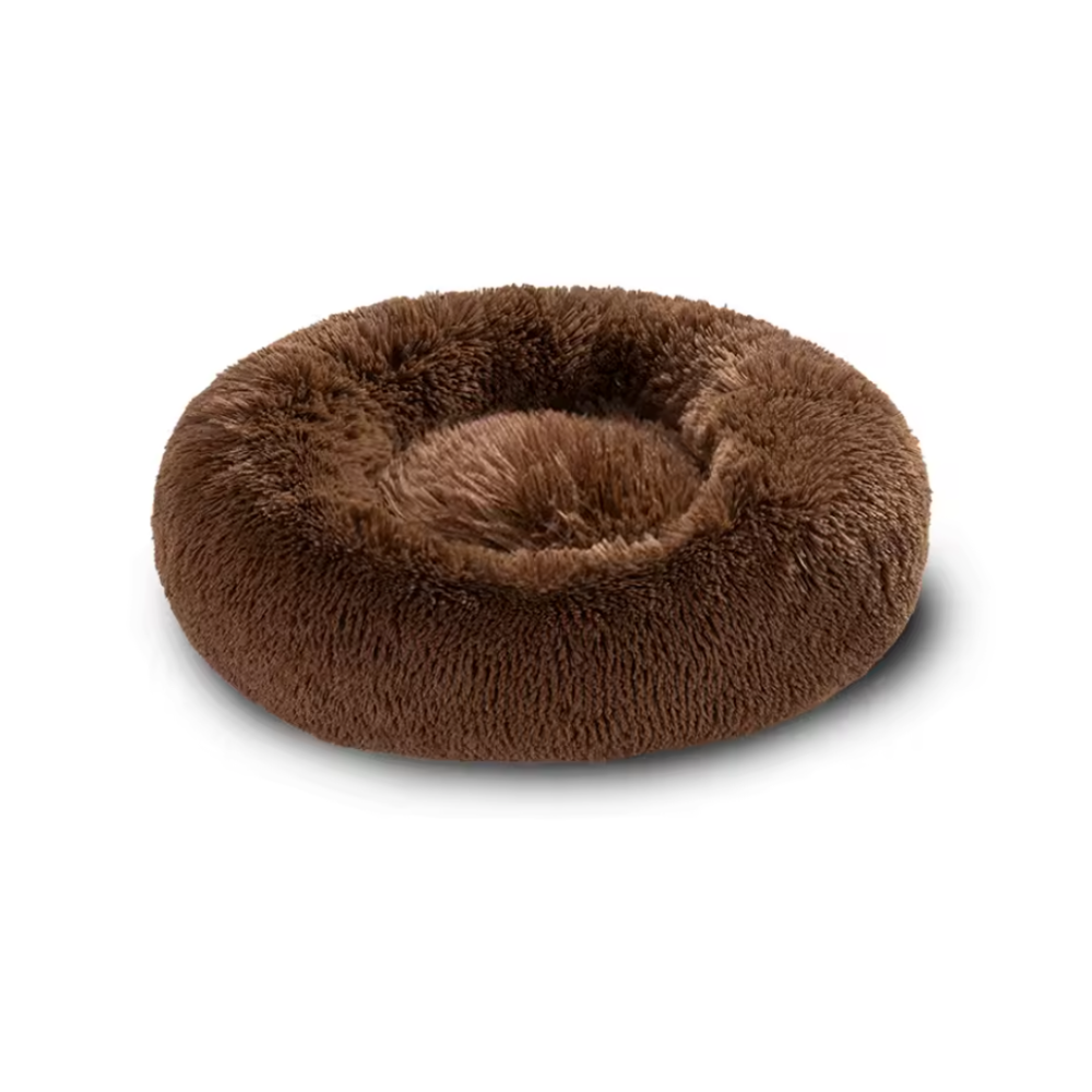 Rundes Haustierbett mit Rand – pure Entspannung für deinen Liebling!