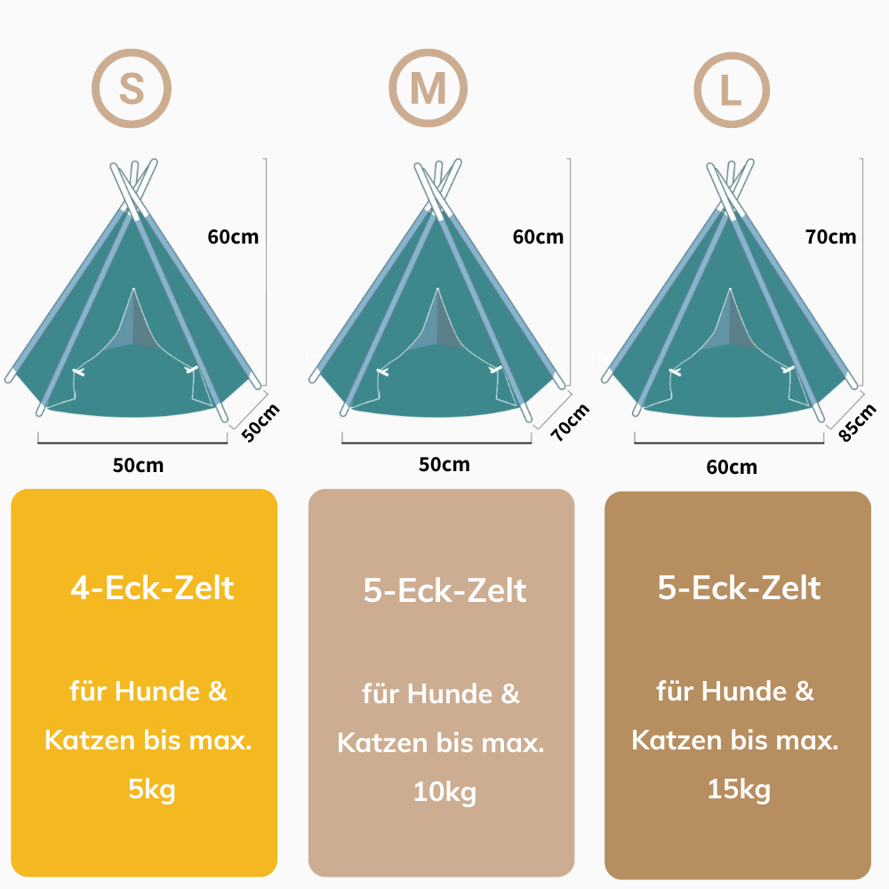Haustier-Tipi – Der stilvolle Rückzugsort für deinen Liebling!